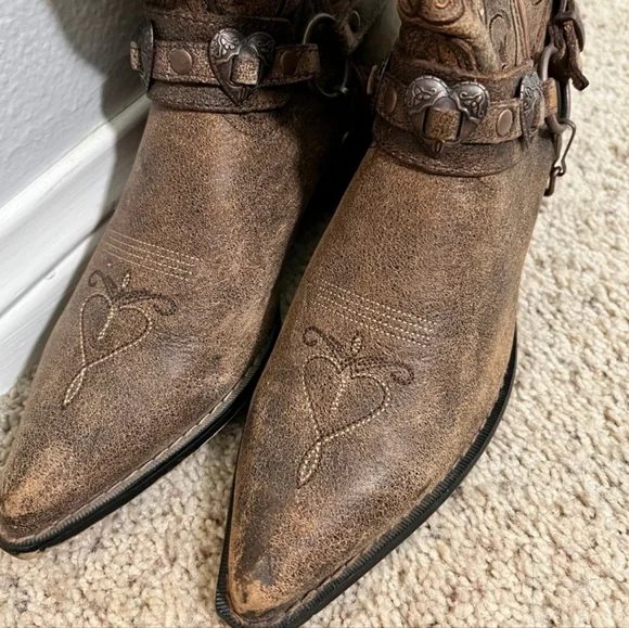 Duranho Womens Crush Western Boots - Picture 2 of 5